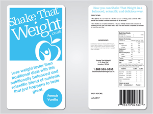 Packaging Design by Kings Bishop Design for shake that weight | Design #1954293