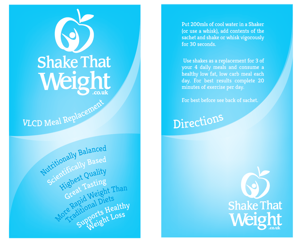 Packaging Design by Luz for shake that weight | Design #1966505