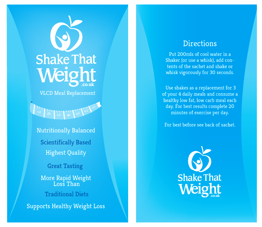 Packaging Design by Luz for shake that weight | Design #1966507