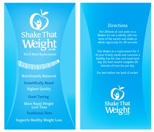 Packaging Design by Luz for shake that weight | Design #1966507