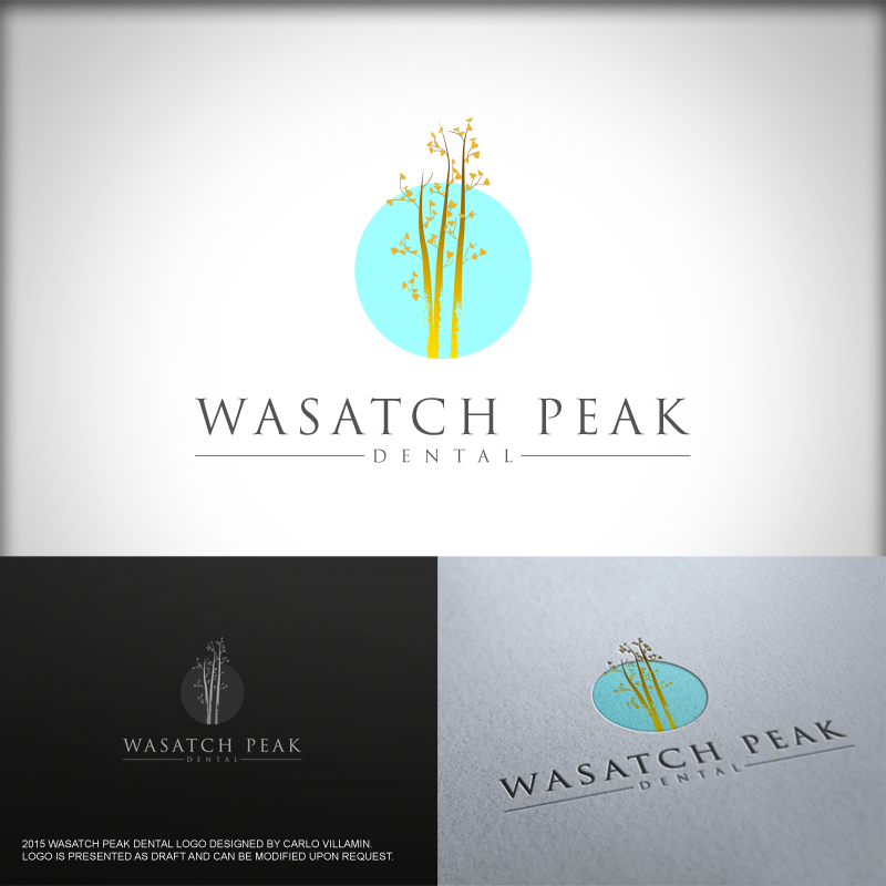 Logo Design by carlomagno for Wasatch Peak Dental | Design #7838546