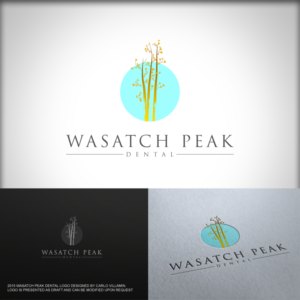 Logo Design by carlomagno for Wasatch Peak Dental | Design: #7838546