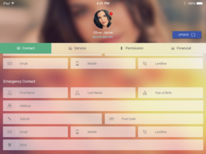 App Design by ApurbaMan for Netvision Solutions Australia Pty Ltd | Design: #7840725