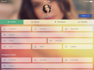 App Design by ApurbaMan for Netvision Solutions Australia Pty Ltd | Design: #7840726