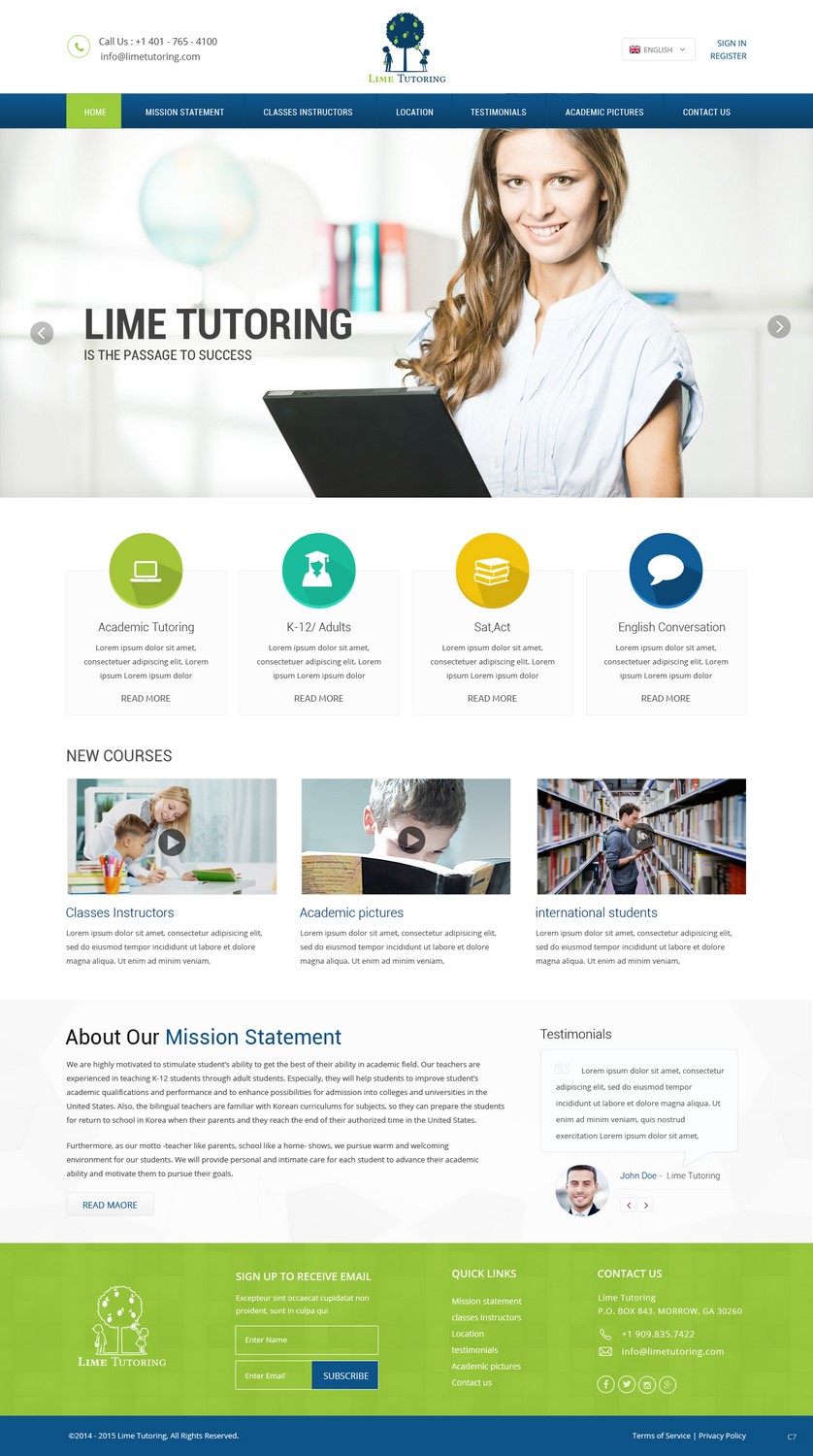 Web Design by pb for this project | Design #7809368