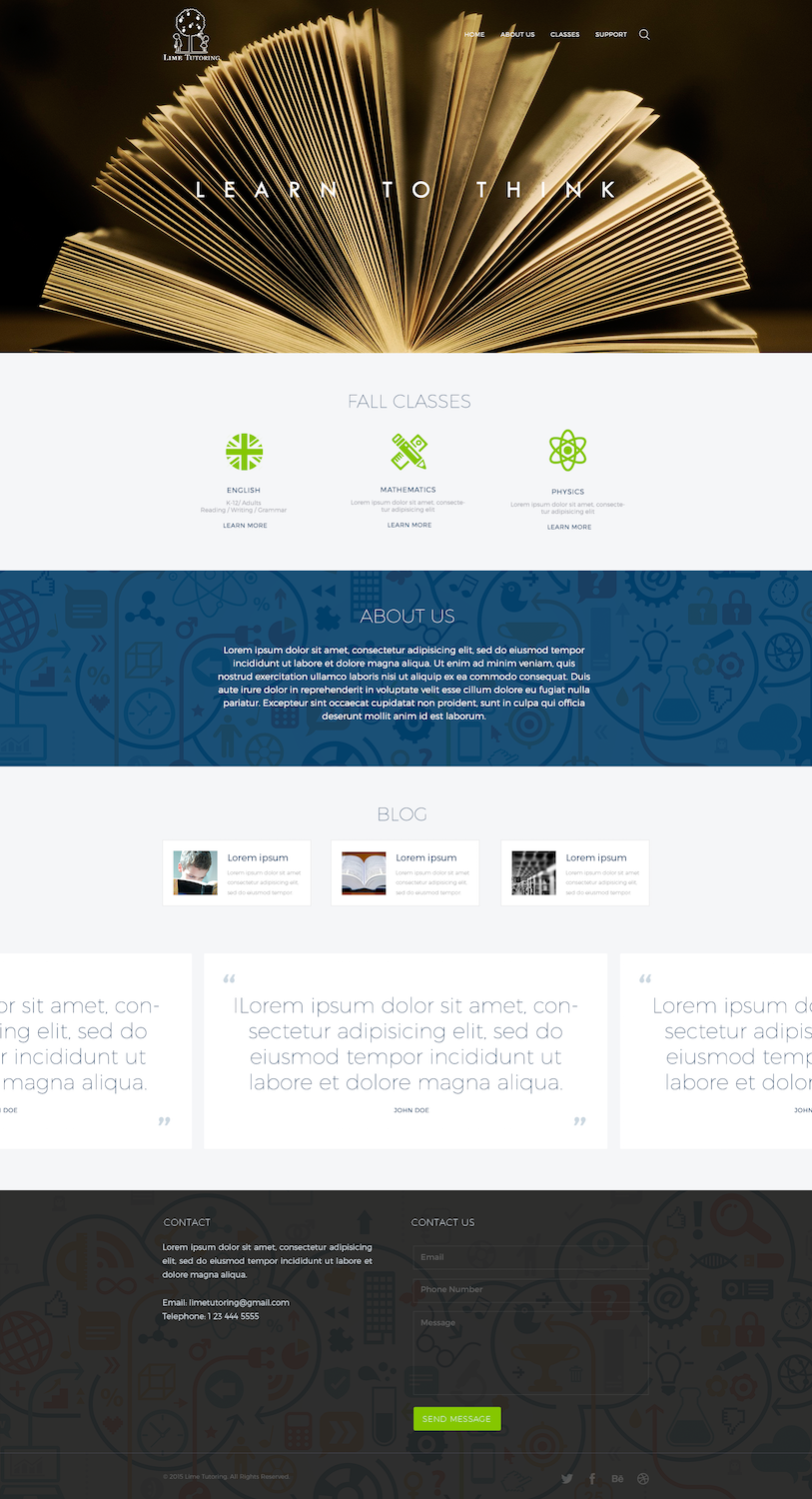 Web Design by dii for this project | Design #7848606