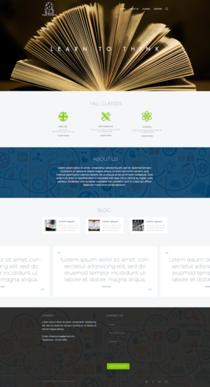 Web Design by dii for this project | Design: #7848606