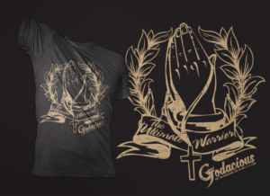Hip Christian Tee Shirts - The Ultimate warrior | Diseño de Camiseta por Messaoudi Wissem