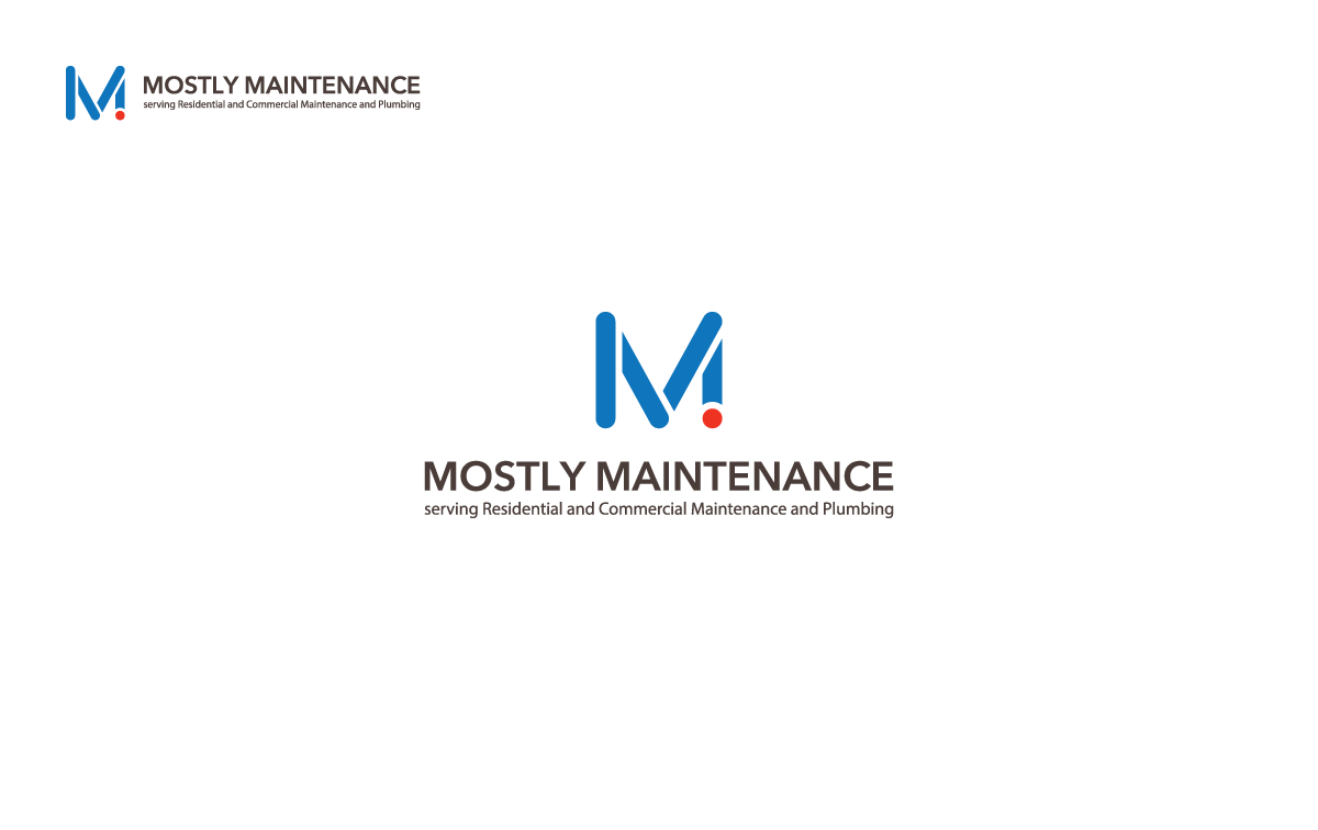 Logo Design by Radu Borzea for Mostly Maintenance  | Design #7804248