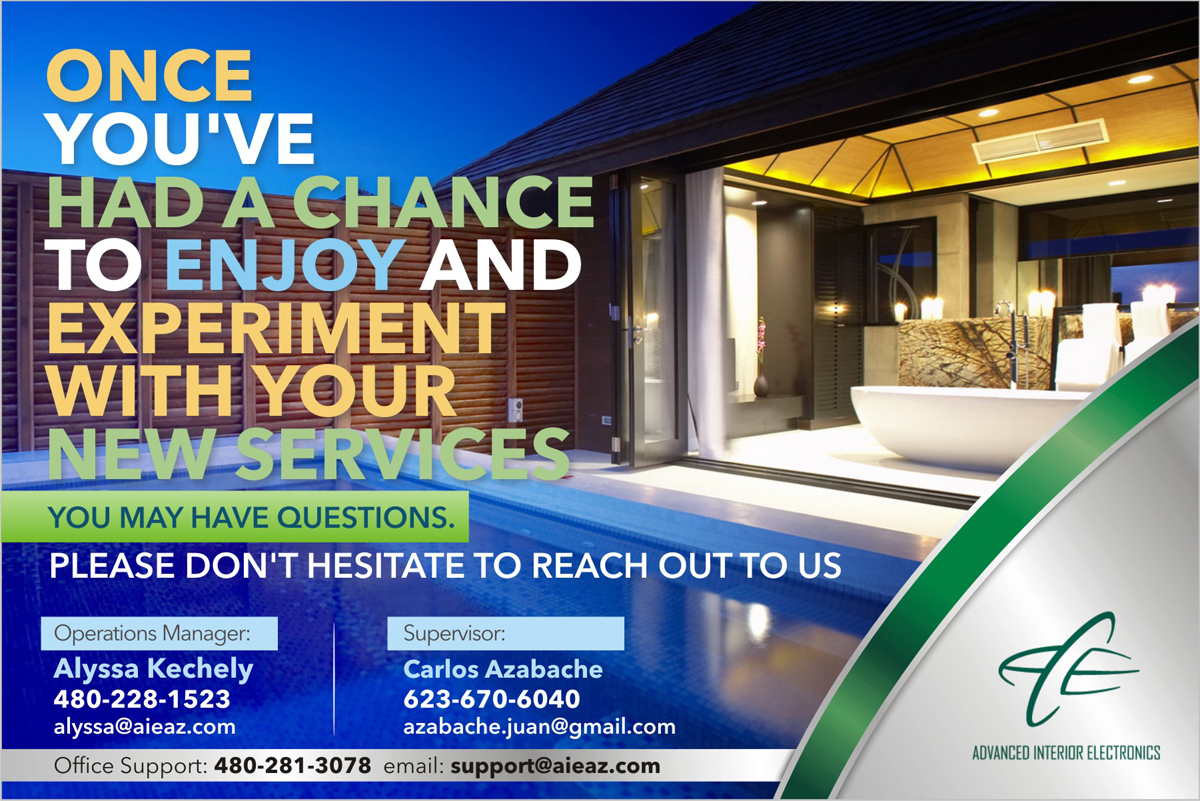 Flyer Design by Theziners for Advanced Interior Electronics  | Design: #1933835