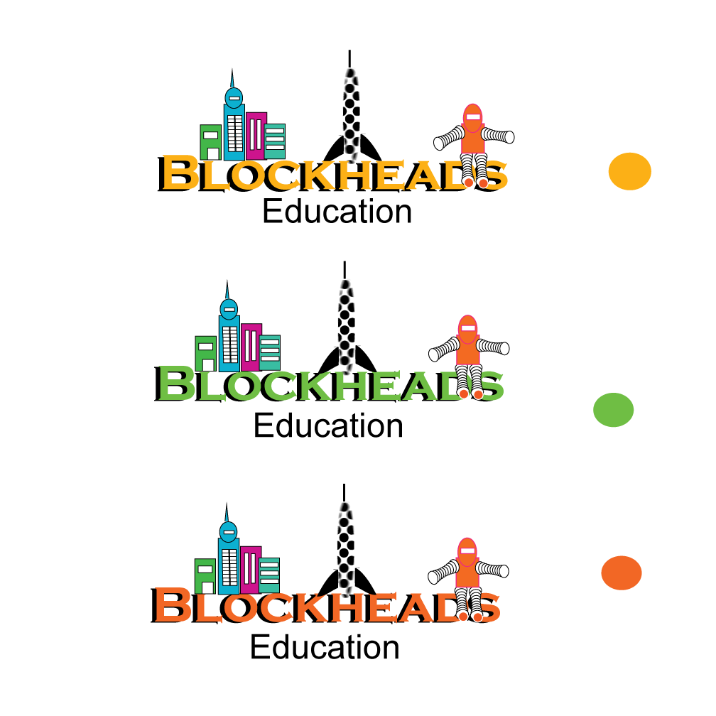 Diseño de Logo por Gloria Wilkins para Blockheads Education | Diseño #7914236
