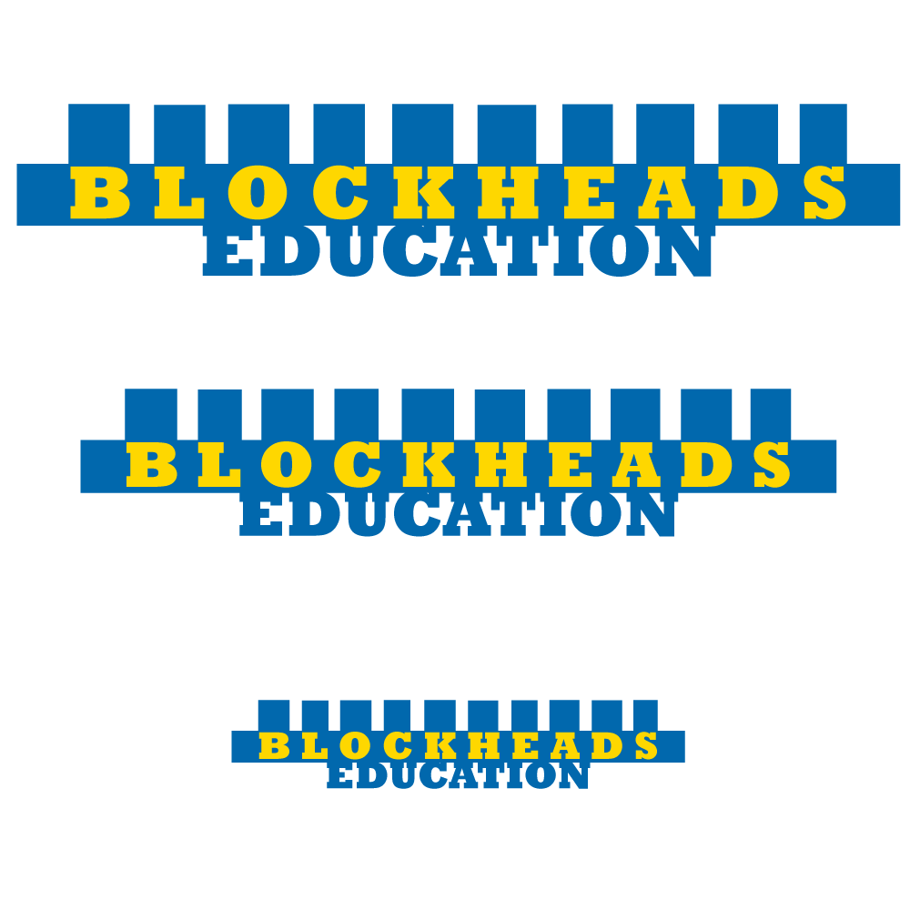 Logo Design by writemehere39 for Blockheads Education | Design #7955873