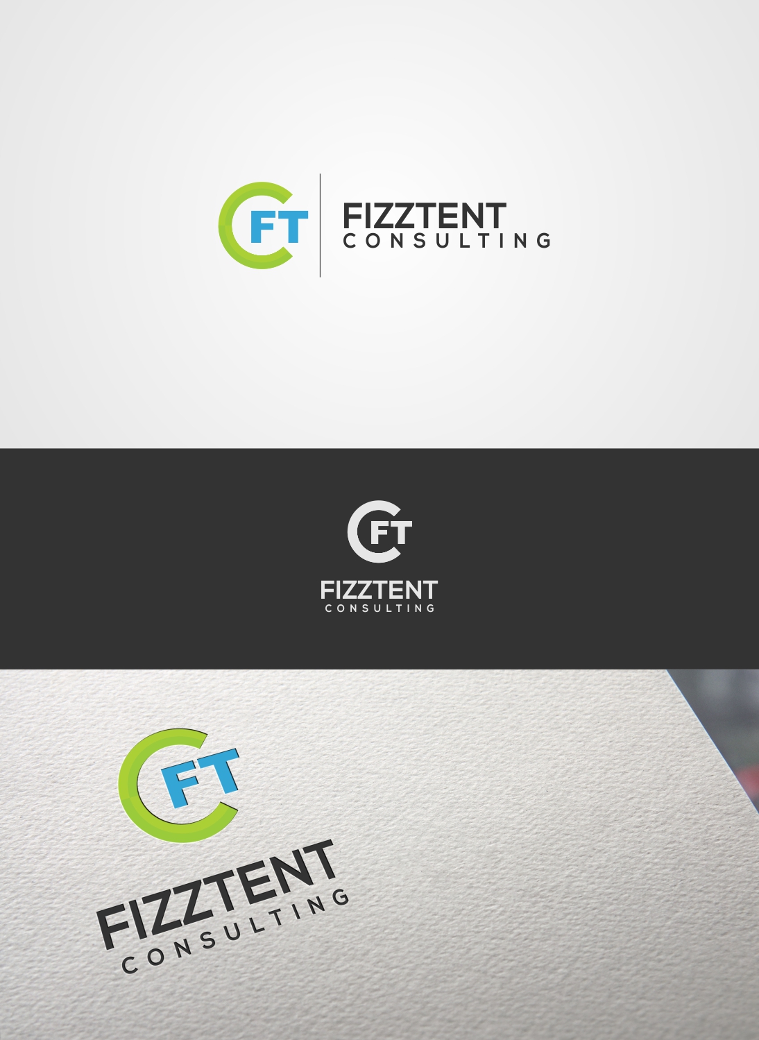 Logo Design by Exotic Blue for Fizztent Consulting Ltd | Design #7814746