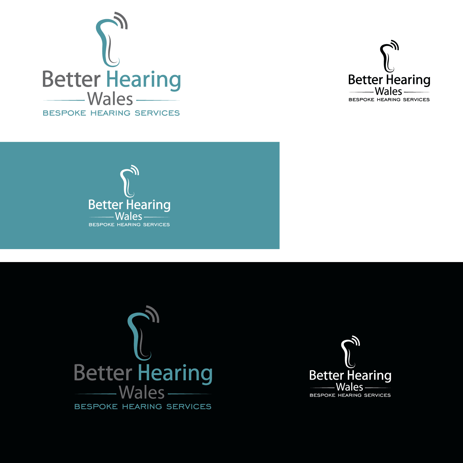 Logo Design by emptyboxgraphics for Better Hearing Wales | Design #7905522