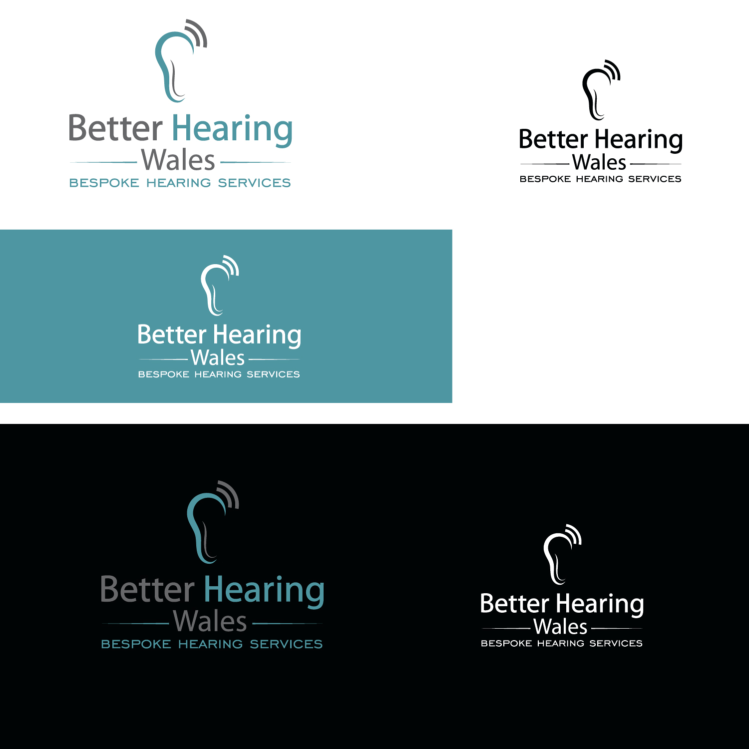 Logo Design by emptyboxgraphics for Better Hearing Wales | Design #7905966