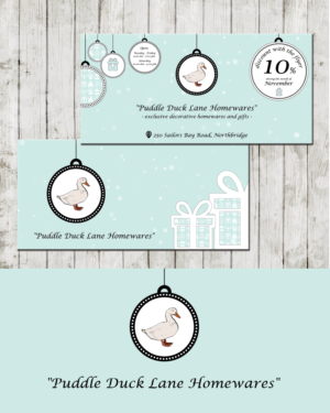 Flyer Design by mehandzic.j for Puddle Duck Lane Homewares | Design: #7815448