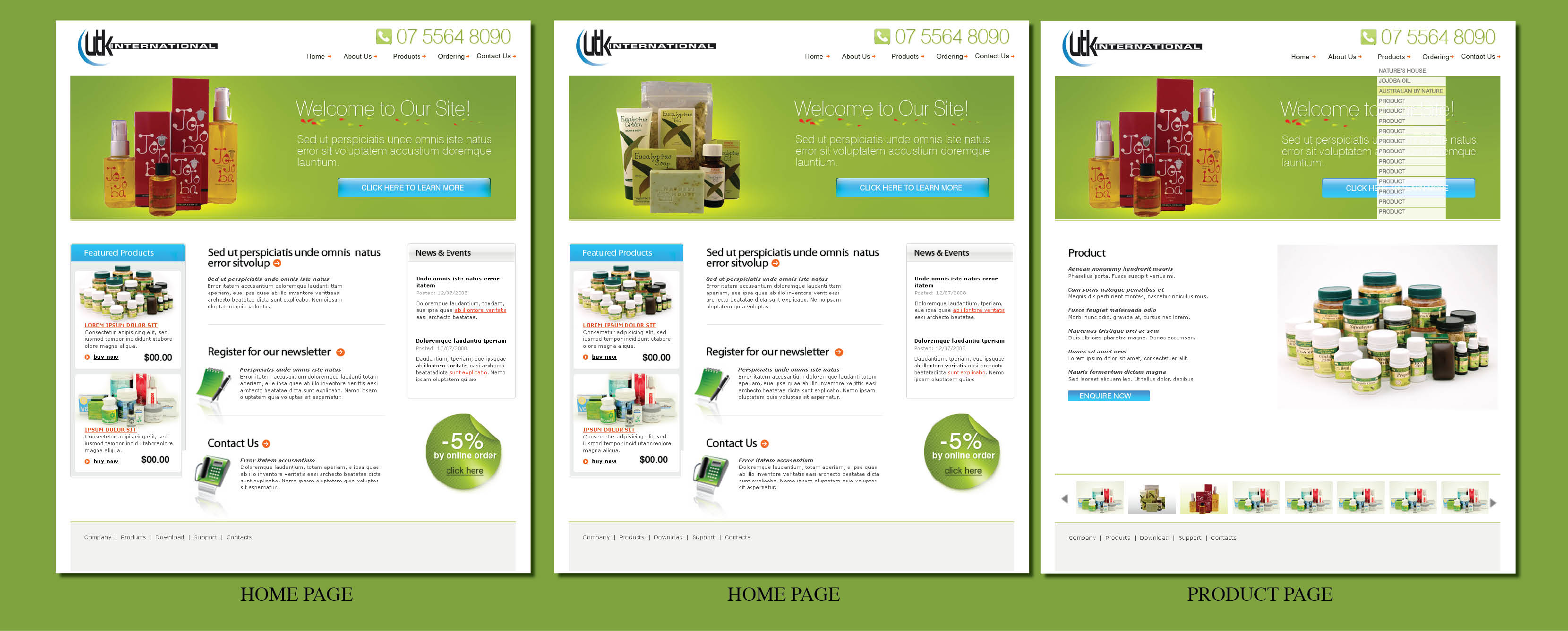 Web Design by Urban Ad for VERVE Online | Design #12960