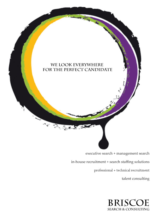 Broschüren-Design von TeaBiscuit für Briscoe Search & Consulting | Design #1937375
