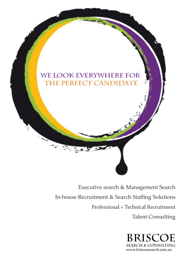 Broschüren-Design von TeaBiscuit für Briscoe Search & Consulting | Design #1937388