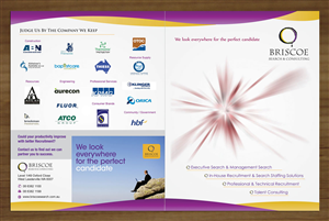 Broschüren-Design von Sbss für Briscoe Search & Consulting | Design: #1934357