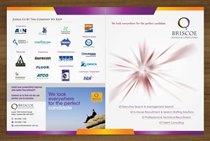Broschüren-Design von Sbss für Briscoe Search & Consulting | Design: #1934422