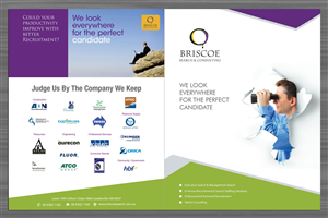 Broschüren-Design von Sbss für Briscoe Search & Consulting | Design: #1951205