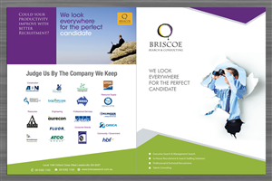 Broschüren-Design von Sbss für Briscoe Search & Consulting | Design: #1951212