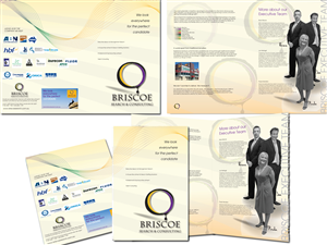 Broschüren-Design von Soula Vetter für Briscoe Search & Consulting | Design: #1955849