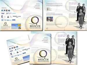 Broschüren-Design von Soula Vetter für Briscoe Search & Consulting | Design: #1956900