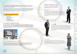Brochure Design by Soula Vetter for Briscoe Search & Consulting | Design #2015488