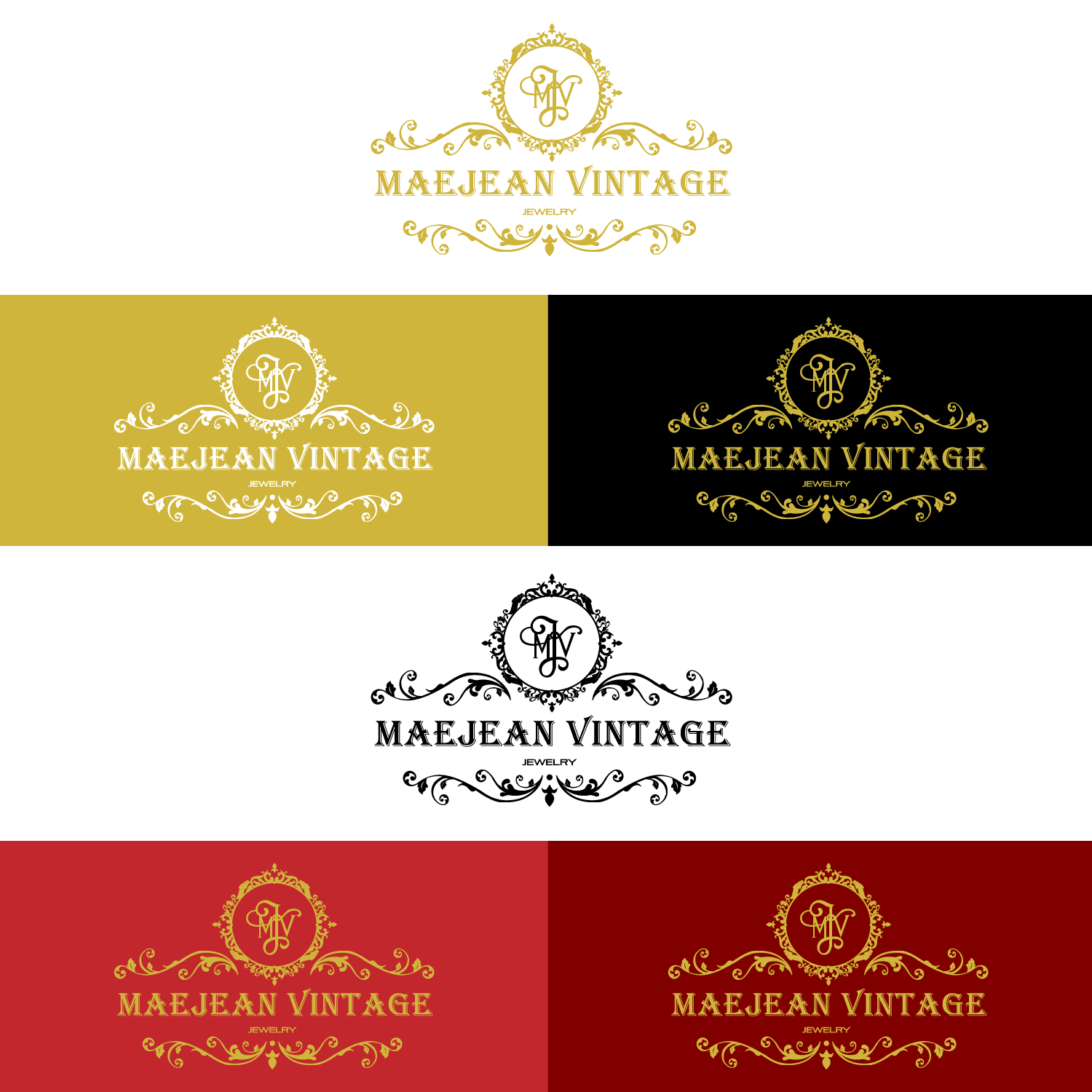 Logo Design by mycreativity1 for Maejean Vintage | Design #7838115