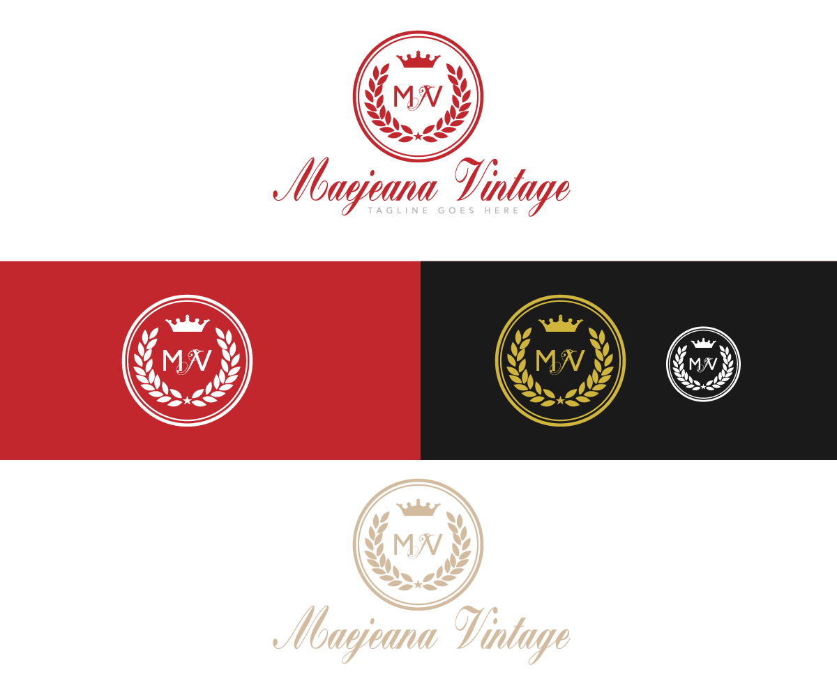 Diseño de Logo por grea8design para Maejean Vintage | Diseño #7823085