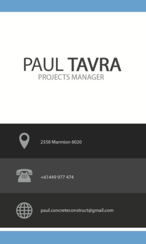 Business Card Design by Tenti Studio for this project | Design: #7836530