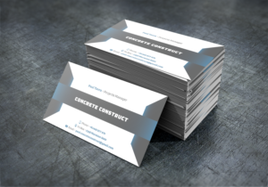 Concrete Construction | Business Card Design by Tishert