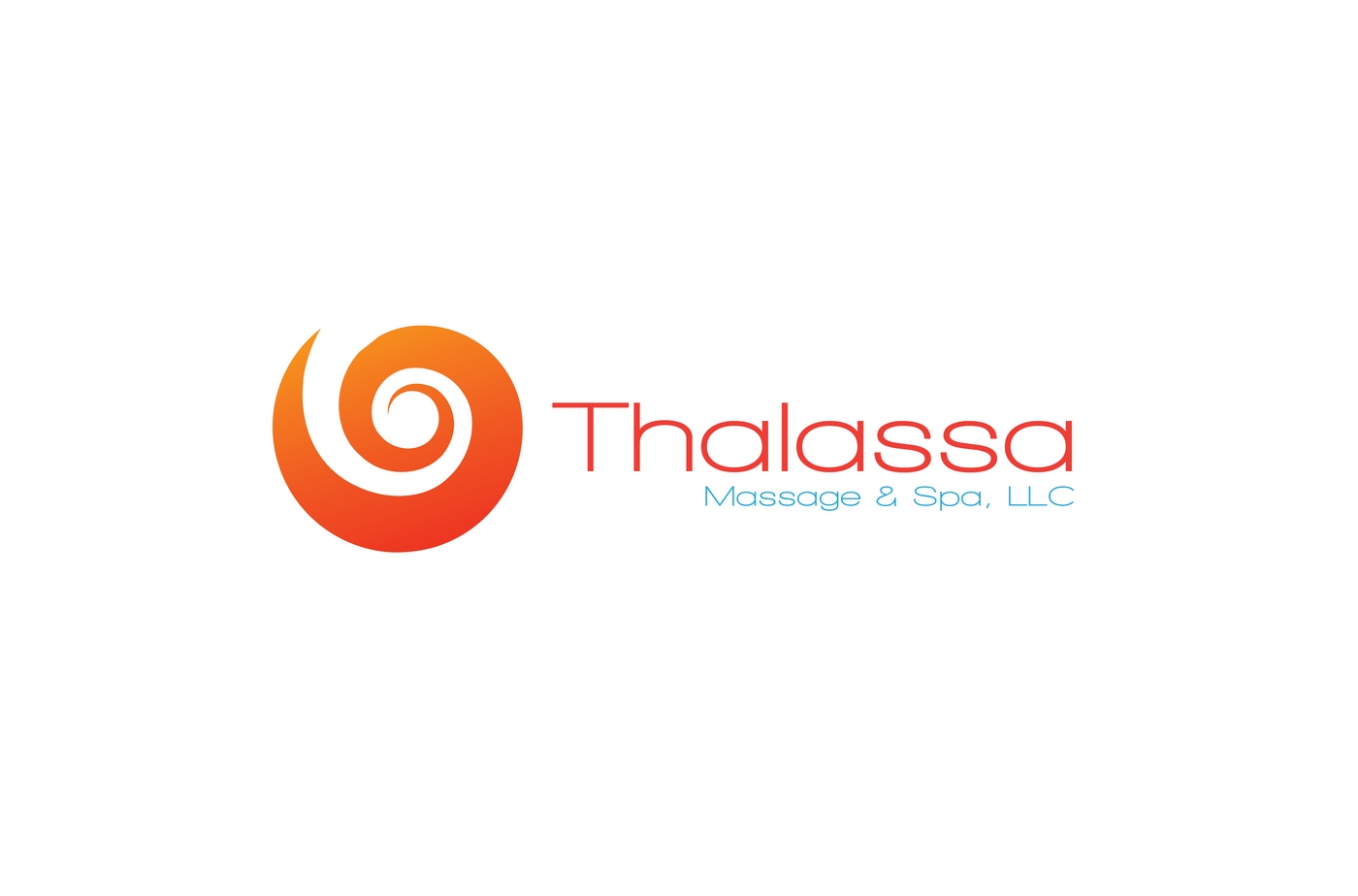 Logo Design by Fotografescu for Thalassa Massage & Spa, LLC | Design #7903847