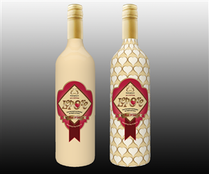Wine Bottle Label Logo Design | Graphic Design by Cari Lopez