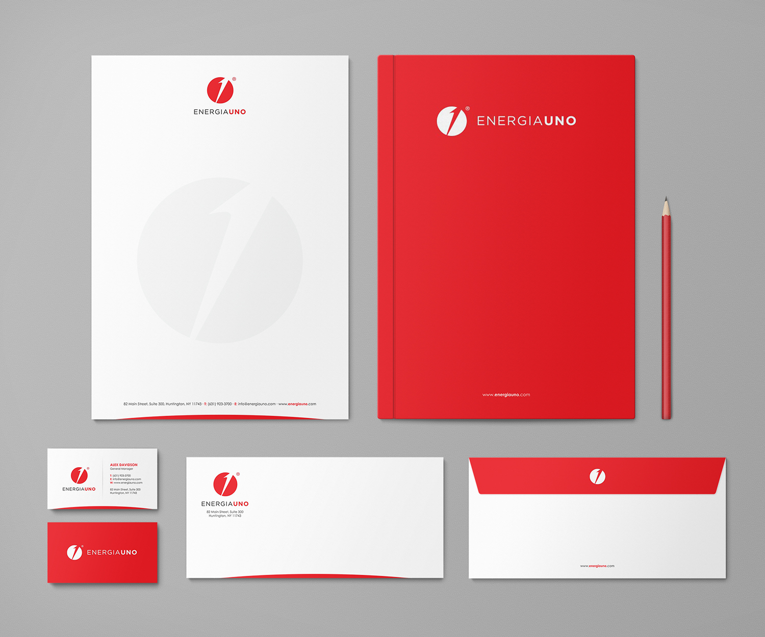 modern professional business stationery design for a company by