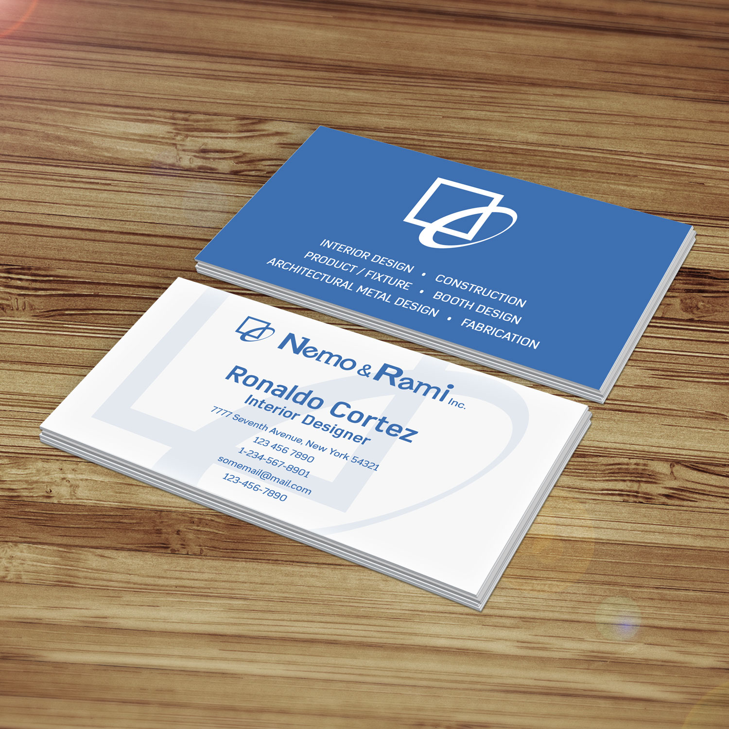 Design de Carte de Visite par RCGraphics pour NEMO@RAMI | Design #7833921