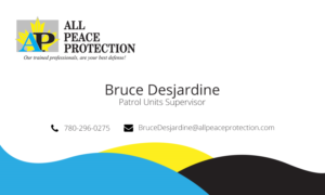 Business Card Design by bangkiki for All Peace Protection | Design #7811835