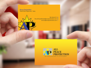 Business Card Design by Creations Box 2015 for All Peace Protection | Design: #7819662