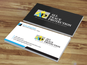 Business Card Design by Creations Box 2015 for All Peace Protection | Design: #7819668