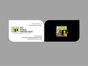 Business Card Design by Creations Box 2015 for All Peace Protection | Design: #7819681