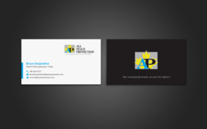 Business Card Design by chandrayaan.creative for All Peace Protection | Design: #7822950