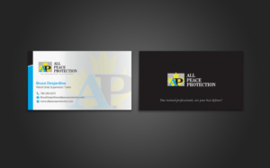 Business Card For Security Personal | Business Card Design by chandrayaan.creative