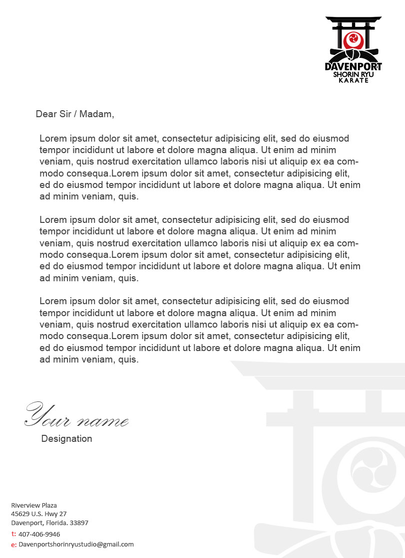 Stationery Design by Parul for this project | Design #1974368