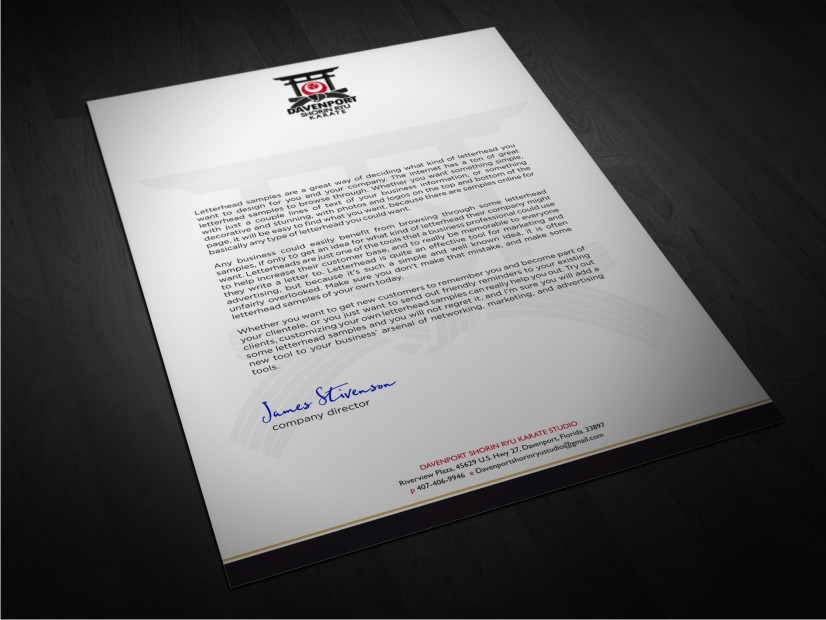 Stationery Design by Atvento Graphics for this project | Design #2011592