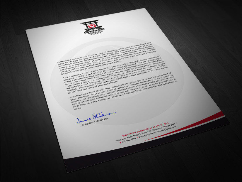 Stationery Design by Atvento Graphics for this project | Design #2011593