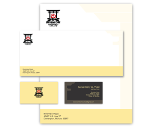 Stationery Design Project for Davenport Shorin Ryu Karate Studio | Schreibwaren-Design von Roy