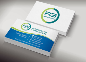 Business Card Design by Lanka Ama for R3 Deconstruction | Design: #7822499