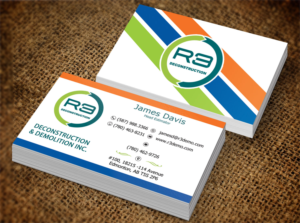 Business Card Design by Lanka Ama for R3 Deconstruction | Design: #7822502